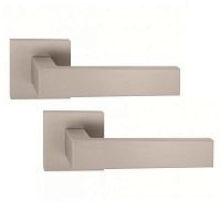 Ручки на розетте ORO/ORO Quattro (15E) MSN матовый никель